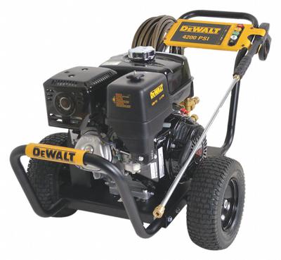 DEWALT Gas-Powered Pressure Washer: Medium Duty, Cart, 4,200 psi, 4 gpm - Cold Water Pressure Washers