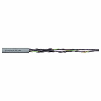CHAINFLEX Control Cable: 24 AWG, 18 Conductors, Order by the Foot, PUR Jacket - Continuous Flexing Control Cables