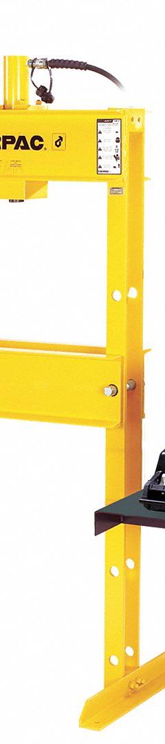 ENERPAC Hydraulic Press: Air, H-Frame, 10 ton (MPN IPA1220). Key specifications — attr1088151: ENERPAC.