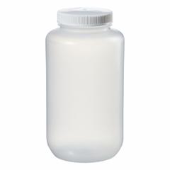 NALGENE Storage Bottle: PPCO, 4 L, 1 gal, Closure Included, Natural, 100 mm, Polypropylene, Unlined (MPN 2121-0010). Key specifications — Brand: NALGENE; Graduated: No; Body Color: Natural.