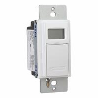 INTERMATIC Wall Switch Timer: 7 day Max, 1 min Min, SPST-NO, 277V AC, No Wall Plate Included, White (MPN ST01). Key specifications — attr211252: INTERMATIC; attr1070698: No Hold Included.