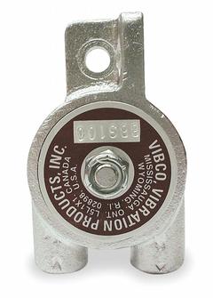 VIBCO Pneumatic Vibrator: 225 lbf, 13,000 vpm, 1/4 in NPT, FBS, 68 dBA, Intermittent (MPN FBS-160). Key specifications — attr671163: 68 dBA; attr671170: 145 lbf @ 60 psi; attr671165: 10,500 vpm @ 60 psi; attr671184: 1/4 in; attr671185: NPT; attr671175: VIBCO.