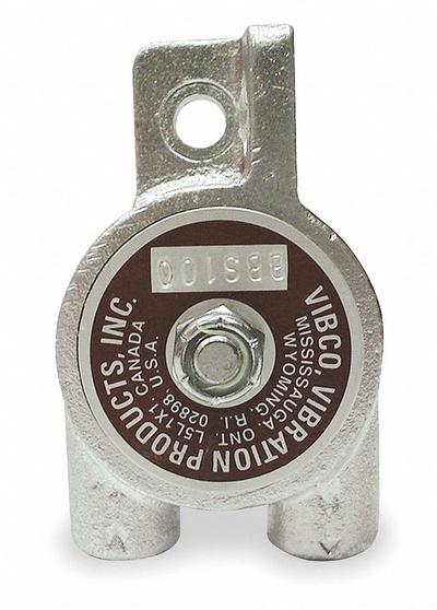 VIBCO Pneumatic Vibrator: 225 lbf, 13,000 vpm, 1/4 in NPT, FBS, 68 dBA - General Purpose Turbine & Ball Vibrators