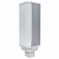 GE LAMPS Compact LED Bulb: Type A, 4-Pin (GX24q-4), T16, LED, 3000K, 1,850 lm Light Output (MPN LED19GX24q-H/830). Key specifications — Brand: GE LAMPS; Bulb Designation: LED19GX24q-H/830; Dimmable: No; Color Temperature: 3000K.
