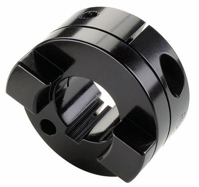 RULAND MANUFACTURING Motion Control Coupling Hub: 0.5° Angular Misalignment - Clamp-On Oldham Coupling Hubs for Keyed Shafts