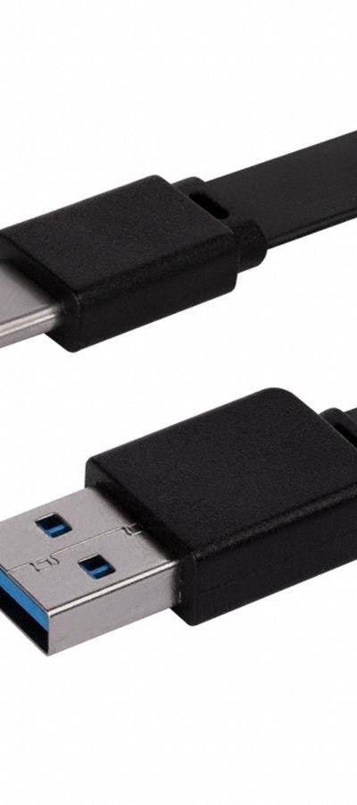 MONOPRICE USB Cable: Type C End 1 - Standard USB & Lightning Cables