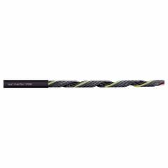 CHAINFLEX Control Cable: 18 AWG, 18 Conductors, Order by the Foot, PVC Jacket, 300 V (MPN CF880-07-18). Key specifications — Conductor Material: Copper; Conductor Configuration: Single; Minimum Bend Radius Factor - Fixed: 7 x OD; Minimum Bend Radius Factor - Flexible: 10 x OD; Includes Ground: Yes; Minimum Bend Radius Factor - E-Chain: 12.5 x OD; Resistance Properties: Flame Retardant; Standards: FT-1.