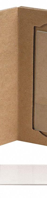 Lab Slide Mailer: Slides Holds Container, 2 Slides, 3 1/8 in Outside Ht, 4 1/8 in Outside Lg, Brown (MPN HS9904). Key specifications — Brand: HEATHROW SCIENTIFIC; Color: Brown; Holds Container Style: Slides; Material: Cardboard.