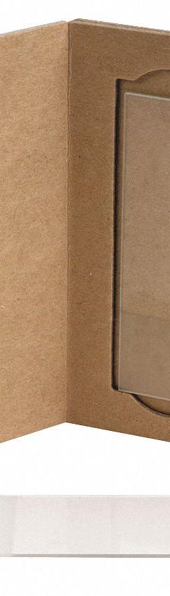 Lab Slide Mailer: Slides Holds Container, 2 Slides, 3 1/8 in Outside Ht, 4 1/8 in Outside Lg, Brown (MPN HS9904). Key specifications — Brand: HEATHROW SCIENTIFIC; Color: Brown; Holds Container Style: Slides; Material: Cardboard.