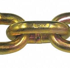 PEERLESS Straight Chain: 1/2 in Chain Trade Size, 70 Chain Grade, Carbon Steel, Straight, Welded (MPN 5041637). Key specifications — Brand: PEERLESS.