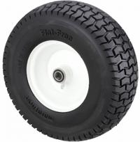 MARASTAR Flat-Free Wheel: 13 5/16 in Wheel Dia., 2 1/2 in Wheel Wd, Polyurethane, 3 1/16 in Hub Lg (MPN 30326). Key specifications — Brand: MARASTAR; Tire Sidewall Number: 13x5.00-6.