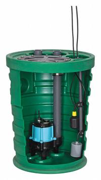 LITTLE GIANT Sewage Ejector System: 41 gal, 1/2 hp, 120V AC, 95 gpm Flow Rate @ 10' of Head, 4 in (MPN 511662). Key specifications — Rated Voltage: 120V AC; Brand: LITTLE GIANT; Switch: Piggyback Tether Float.