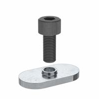 Bolt Assembly: M6 Size, 12 mm Thread Lg, Socket Head Cap, For 6.5 mm Slot Wd, 25 Series, 15 PK (MPN 75-3412-15). Key specifications — Fastener Type: T-Nut; Fastener Head Type: Socket Head Cap; Material: Steel; Finish: Zinc-Plated; T-Slot Fastener Type: Bolt Assembly; Threaded Hole Location: Single Center; Compatible Series: 80/20 25 Series; System of Measurement: Metric.