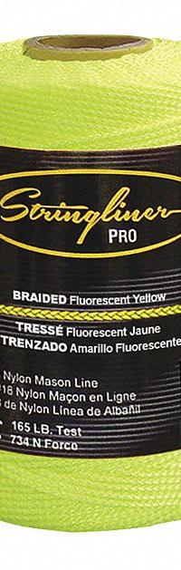 STRINGLINER Mason's Line: Line Type Braided, Material Nylon, 500 ft Overall Lg (MPN 35465). Key specifications — attr1008700: Nylon; attr1008699: Braided; attr1004994: STRINGLINER; attr1004995: Mason's Line Reel.