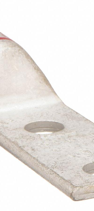 APPROVED VENDOR Compression Lug: For 350 kcmil, Stranded Wire, 1/2 in Stud Size, Long - Two-Hole Compression Lugs