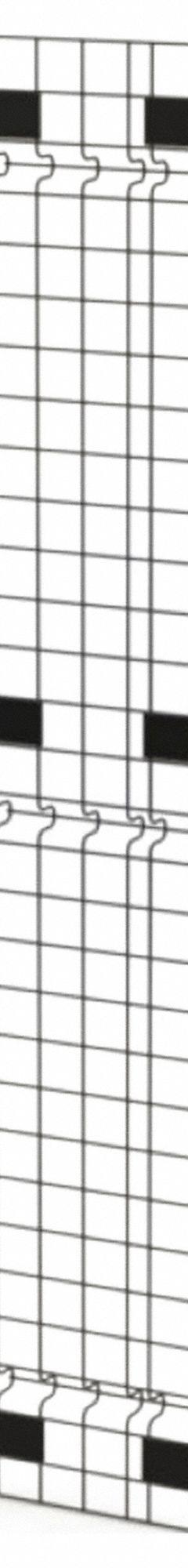 HUSKY RACK & WIRE Welded Wire Panel: 5 ft H x 1 ft W x 1 1/2 in D, Black, Powder-Coated (MPN V0105). Key specifications — attr1283297: Powder-Coated; attr1283316: Steel; attr1283313: Yes; attr1283333: HUSKY RACK & WIRE.