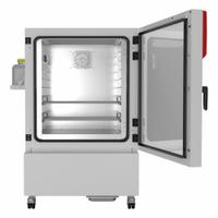 BINDER Environmental Chamber: 8.72 cu ft Capacity, 31 1/2 in x 36 3/8 in x 57 12/25 in, 2 Shelves (MPN 9020-0367). Key specifications — Temperature Accuracy Tolerance: +/-0.1 @ 40°C; Temperature Uniformity: +/-0.3 @ 40°C; Manufacturer Part Number: 9020-0367; Brand: BINDER; Voltage: 200/240V; Humidity - Maximum: 80%; Humidity - Minimum: 20%.