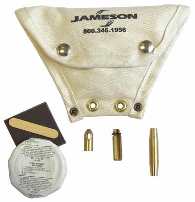 JAMESON Replacement Ferrules: 8 in Lg (MPN 6-14-AK) - Replacement Fish Tape Eyelets