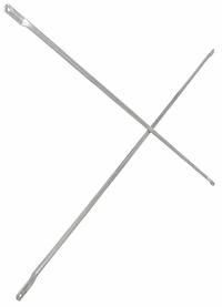 METALTECH Scaffold Crossbrace: Cross Brace, Steel, Braces (MPN M-MC4884). Key specifications — Compatible with Grainger Part Number: 20TN26; Color: Silver; Compatible with Manufacturer Model Number: M-MF6060PS; Included Components: 7 in Silver Cross Brace; Material: Steel; Product Type: Cross Brace; Series: Saferstack; Brand: METALTECH.