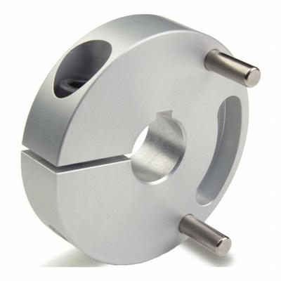 RULAND MANUFACTURING Controlflex Coupling Hub: 1.5° Angular Misalignment, 0.7 mm Axial Motion - Single Insert Hubs for Keyed Shafts