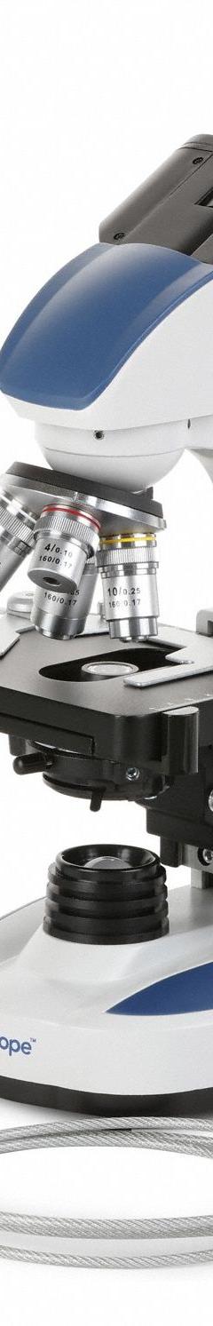GLOBE SCIENTIFIC Microscope: Compound, Binocular, 40X to 2500X, 2500X (MPN A-B270C). Key specifications — Brand: GLOBE SCIENTIFIC; Maximum Magnification Capability: 2500X; Optical Magnification: 40X to 2500X.