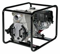 TSURUMI Engine Driven Pump: 8 hp, 3 in MNPT, 3 in MNPT, 320 gpm Flow Rate @ 20 Ft. of Head, Honda (MPN EPT3-80HA). Key specifications — Volute Material: Cast Iron; Ignition Type: Recoil-Start; Brand: TSURUMI; Kit Components: Impeller Wrench.