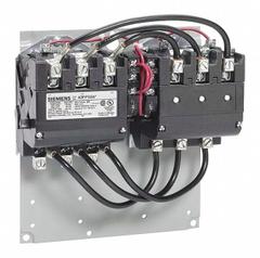 SIEMENS NEMA Magnetic Contactor: Reversing, 3 Poles, NEMA Size 2-1/2, 60 A, 240V AC (MPN 43GP32AG). Key specifications — Brand: SIEMENS.