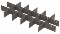 SWIVEL PRO SERIES Drawer Divider: Drawer Divider, 1/16 in Overall Wd, 2 3/4 in Overall Ht, Steel (MPN PRDDS2500). Key specifications — Compatible Product Type: Truck Boxes; Brand: SWIVEL PRO SERIES; Product Type: Drawer Divider; Compatible with Grainger Part Number: 26X198; Compatible with Manufacturer Model No.: PRO252305; Material: Steel.