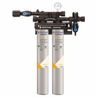 EVERPURE Water Filtration System: 5 micron, 5 gpm, 50,000 gal, 25 in Overall Ht, 17 in Overall Dia (MPN EV920232). Key specifications — Connection Type: NPT; Filter Media: Carbon; Reduces: Chlorine Taste; Brand: EVERPURE.