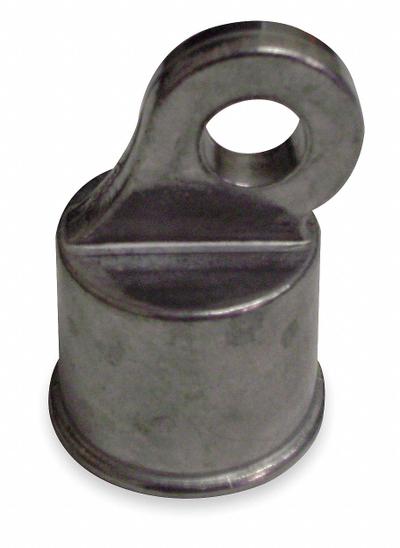 APPROVED VENDOR Rail End Cup: Aluminum (MPN 4LVJ5). Key specifications — Material: Aluminum. - Fence Hardware