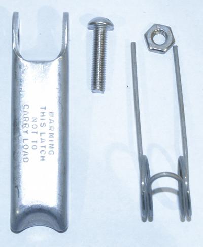 CM Replacement Latch: 22 lb Compatible Load Capacity - Latch Kits for Hoist Hooks