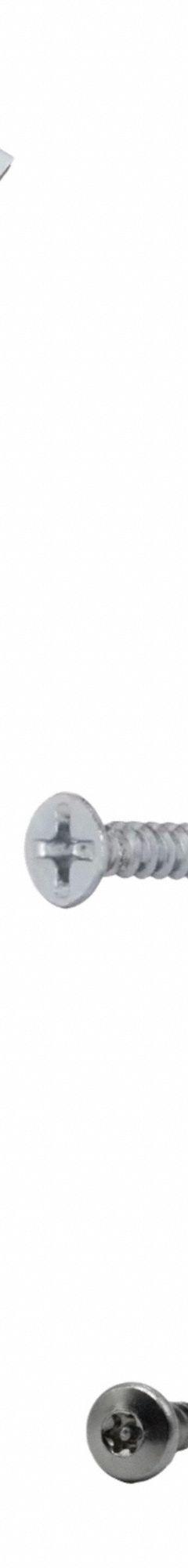 HADRIAN Inswing Door Kit: Aluminum, Anodized Aluminum (MPN 621065). Key specifications — Compatible Partition Material: Plastic; Finish: Anodized Aluminum; Component Type: In Swing Door Kit; Brand: HADRIAN.