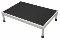 COTTERMAN Work Platform: 14 in Platform Ht - Max, 19 in Platform Wd, 48 in Platform Dp, Aluminum (MPN 1AAWP1948A8 A9-14 B1 P1). Key specifications — Brand: COTTERMAN; Color: Silver; Tread Type: Antifatigue Mat.