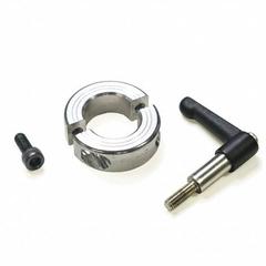 RULAND MANUFACTURING Quick Clamping Shaft Collar: 65 mm Bore Dia, Round, 2024, Aluminum, Black (MPN LV-MSP-65-A). Key specifications — attr921855: Black; attr921844: Bright; attr921839: RULAND MANUFACTURING.