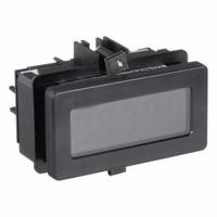 RED LION Voltage Meter: 1,999 Display Span - Min, -1,999 Display Span - Max, 28 V AC, CUB4V020, CUB4. Key specifications — Manufacturer Part Number: CUB4V020; Accuracy: +/-0.1%; Digital Display Screen Color: Red; Digital Display Screen Type: LCD; Includes: Panel Gasket; NEMA Enclosure Rating: 4X; Product Type: Voltage Meter; Series: CUB4.