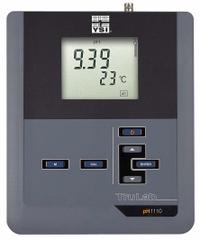YSI Benchtop Multiparameter Meter: ORP/pH/Temp, Electrodes Sold Separately, Reagents Sold Separately (MPN TRULAB PH 1110). Key specifications — Test Parameters: pH; Manufacturer Part Number: TRULAB PH 1110; Configured Test Parameters: pH; Measurement Components Included: Electrodes Sold Separately; Other Accessories Included: Universal Power Supply; Reagents and Solutions Included: Reagents Sold Separately.