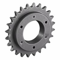 TSUBAKI Sprocket: For 50 Chain, 24 Teeth, 4.788 in Pitch Dia, 5.12 in Outside Dia, Steel (MPN 50SDS24). Key specifications — attr85388: TSUBAKI; attr305233: SDS.
