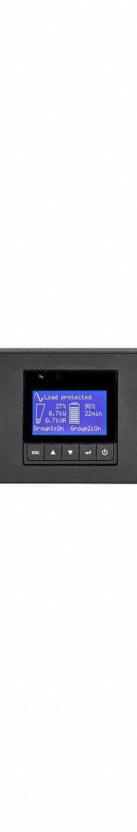 EATON TRIPP LITE UPS: Single Phase, 2,000 VA Power Rating, 100 V AC_110 V AC_120 V AC Input, 5-20P (MPN 9PX2000RT-L). Key specifications — attr1044766: Single; attr1044781: Online Double Conversion; attr232986: EATON TRIPP LITE.