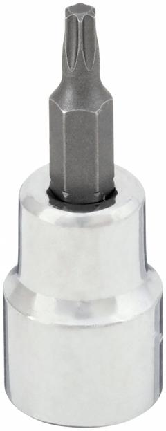 WESTWARD Socket Bit: 3/8 in Drive Size, Torx Tip, T25 Tip Size, 1 13/16 in Overall Lg, Fixed Insert (MPN 53YV86). Key specifications — attr1213209: Fixed Insert; attr1213211: WESTWARD.