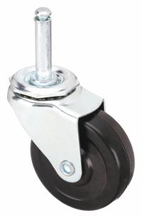 APPROVED VENDOR Stem Caster: Swivel, No Brake, 3 in Wheel Dia., 1 in Wheel Wd, Rubber, Rubber, Black (MPN 20TM15). Key specifications — attr1111099: APPROVED VENDOR; attr1111095: Black; attr1176855: Swivel.