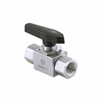 HAM-LET High Performance Ball Valve: 3/8 in, 316 Stainless Steel, Straight, FNPT x FNPT, Three-Piece (MPN H6810SSN3/8ICSS). Key specifications — Brand: HAM-LET; Handle: Locking Lever.