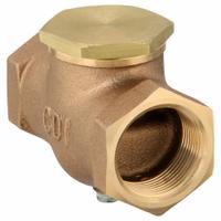 CONTROL DEVICES Check Valve: Air, Brass, 1 1/4 in NPT, 1 1/4 in (F)NPT, 250 psi Max. Pressure (MPN CB12). Key specifications — attr291949: 1-1/4 in NPT; attr291950: 1-1/4 in (F)NPT; attr291957: Brass; attr294749: CONTROL DEVICES.