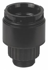 WERMA Tower Adapter: Tower Light Adapter, For KombiSIGN 40, 2 1/8 in Overall Ht, 63082000. Key specifications — attr1056662: WERMA; attr1056663: KombiSIGN 40; attr1056670: Black; attr1056672: IP66; attr1056661: 63082000.