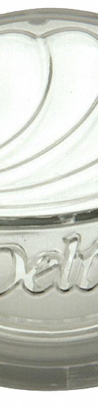 DELTA Index Button: Acrylic, For Cold Handle Type, Color Index, Blue, 1 1/2 in Overall Dia, 10 PK (MPN RPB21915). Key specifications — Material: Acrylic; Brand: DELTA; For Handle Type: Cold; Index Color: Blue; Index Style: Color.