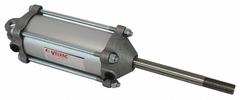 VELVAC Air Cylinder: 2 1/2 in Bore Dia, 4 in Stroke Lg, Aluminum, Magnetic Piston, Clevis Mounting (MPN 100125). Key specifications — attr945759: VELVAC; attr945776: Magnetic Piston.