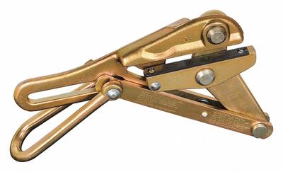 KLEIN TOOLS Cable Pulling Jaw Grip: Chicago, For Aircraft/EHS/Guy Strand/Messenger - Cable Pulling Jaw Grips