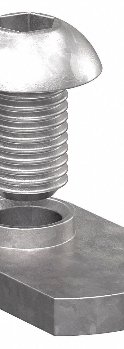 80/20 Bolt Assembly: M8 Size - Slide-In T-Nuts