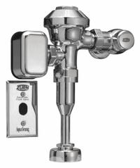 ZURN Automatic Flush Valve: AquaSense®, 0.5 gpf Gallons per Flush, Electric, 11 1/2 in Rough-In, Top (MPN ZEMS6003-EWS-YB-YC). Key specifications — Spud Location: Top; Brand: ZURN.