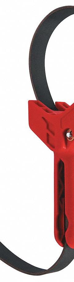 RIDGID Strap Wrench: For 8 in Outside Dia, 5 in Handle Lg, 1 3/4 in Strap Wd, 31 in Strap Lg (MPN 42478). Key specifications — attr309961: Plastic; attr309982: Plastic; attr324946: RIDGID.