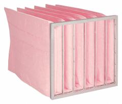GRAINGER Pocket Air Filter: 20 in x 20 in x 29 in, MERV 13, Pink, Synthetic, 6 Pockets (MPN 2JVF6). Key specifications — Display Sell UOM: EA; Brand: GRAINGER; Media Material: Synthetic; Performance Rating: MERV 13.
